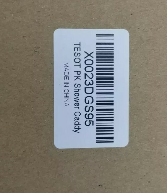 Tesot Adhesive Shelf PK Shower Caddy Basket Shelf 