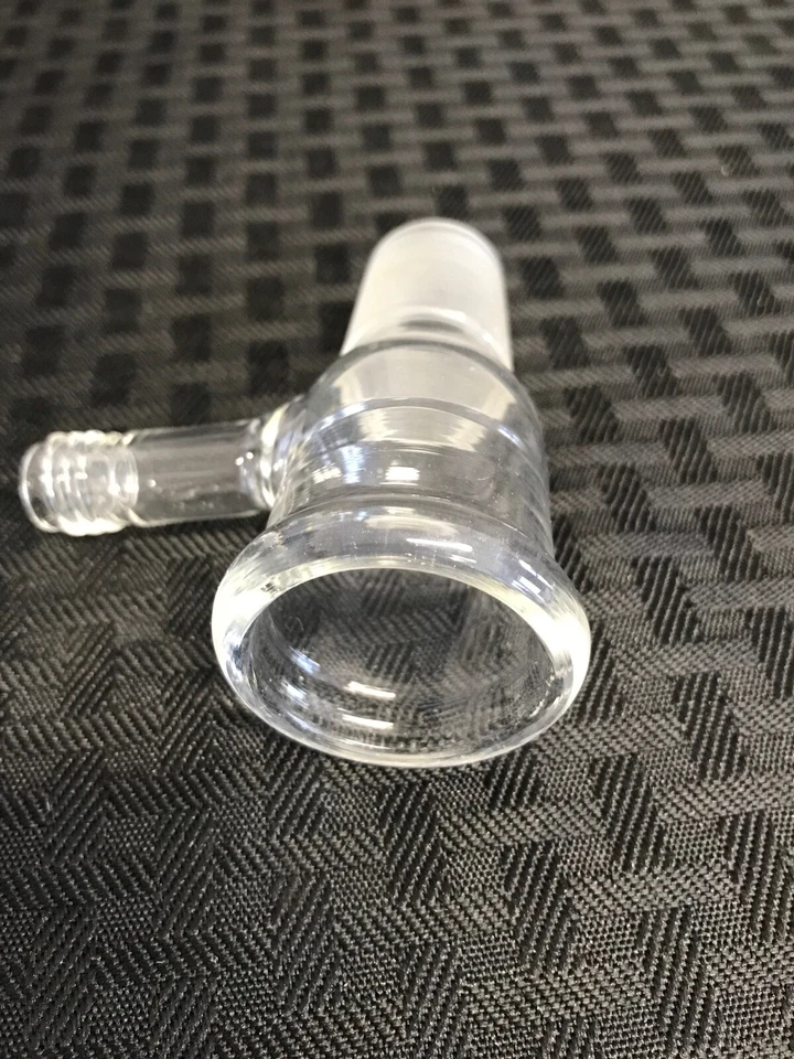 Laboratory Glass 24/25 Vacuum Filtration Adapter with GL14 Tubulation Cap - Image 3 of 4