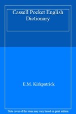 Cassell Pocket English Dictionary-E.M. Kirkpatrick