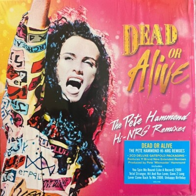 Dead Or Alive : The Pete Hammond Hi-NRG Remixes CD 2 discs (2024) ***NEW***