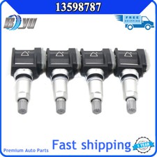 Tire Pressure Sensor For Cadillac ATS CTS Set of (4 433MHz For GM TPMS 13598787