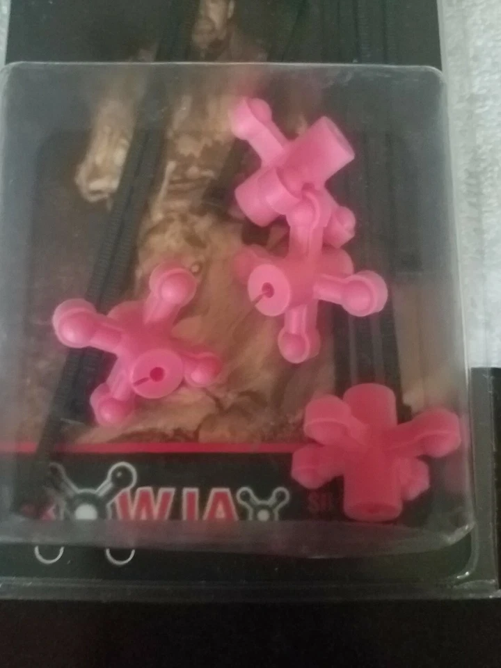 Ultra Bow Jax I String Silencer, 4 pack, Pink-BRAND NEW-SHIPS SAME BUSINESS DAY - Изображение 3 из 3
