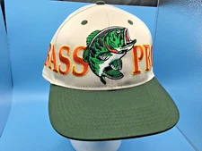 Bass Pro Shop Vintage Looking Canvas Cap Hat Retro Style New