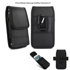 Vertical Case Pouch Belt Clip Holster Cover Case for iPhone / Samsung Cell Phone