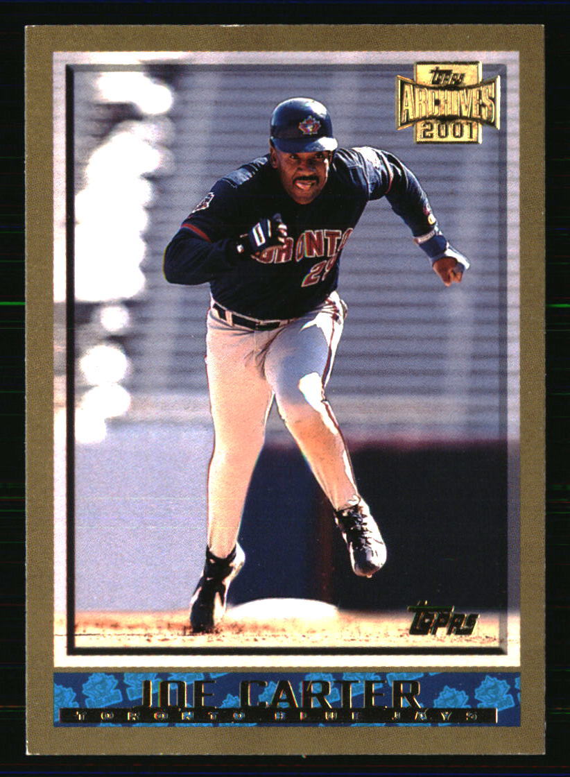 Joe Carter 2001 Topps Archives #198 BASEBALL Card
