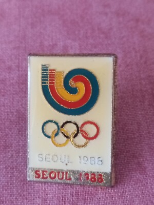 Pin's Olympiques Séoul 1988 Épingle Officielle Collector Jeux