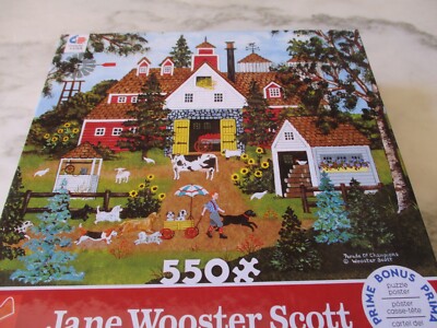 Ceaco 550 Piece Jane W. Scott Art Puzzle ''Parade of Champions'' 18x24''