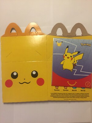 2021 Pokemon Cards McDonalds Happy Meal Pack 25th Pokemon Anniversary | eBay