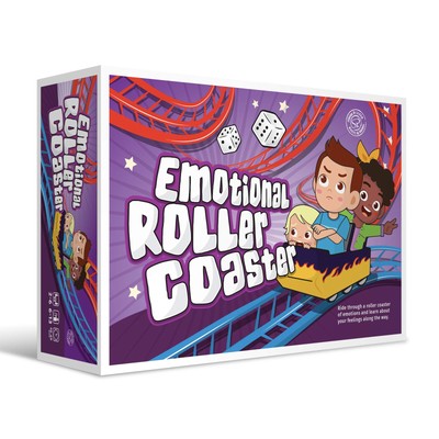 Emotional Rollercoaster | Anger Management Board Game For Kids & Families | T...