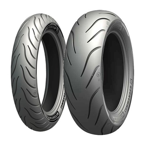 TYRE PAIR MICHELIN COMMANDER 3 TOURING 130/60-19 DOT2022 + 180/65-16 DOT2021