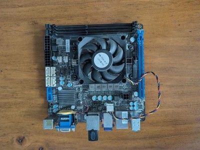 Motherboard + CPU Combo: MSI FM2-A75IA-E53 + AMD A6-5400, Socket FM2