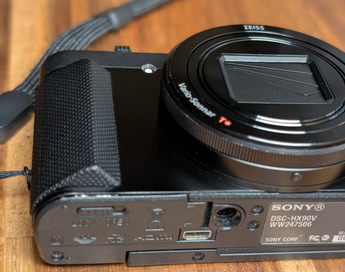 Sony Cyber-shot DSC-HX90V 18.2MP Digital Camera - Black for sale