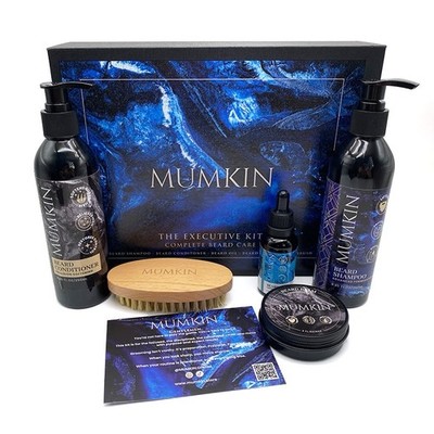 Bartset für Männer   Bartöl, Shampoo, Conditioner, Balsam und Bürste 