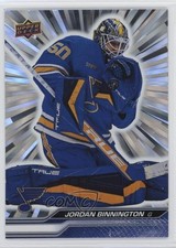 2023-24 Upper Deck Series 2 Outburst Jordan Binnington #410 13kb