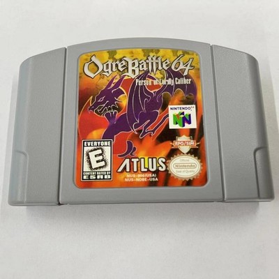 Ogre Battle 64: Person of Lordly Caliber - Nintendo 64 (N64) Mint condition