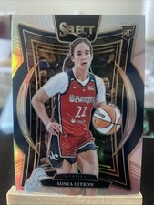 2025 Panini Select WNBA Sonia Citron #83 Rookie Silver Prizm Concourse RC