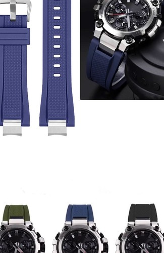 Premium Resin Silicone Strap for Casio G-SHOCK MTG-B3000 Waterproof Buckle Band - Picture 2 of 25