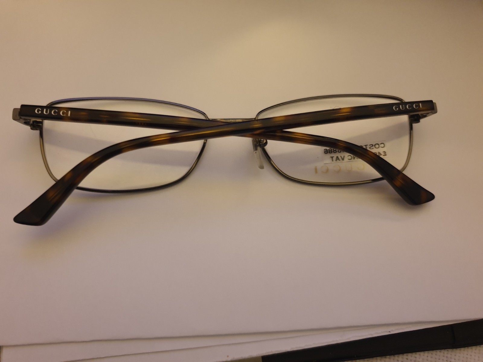 Gucci Men Authentic Eyeglasses Vintage GG 00630 J 02 Rare Frame image 3