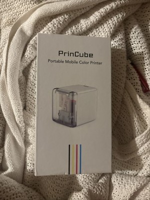 PrinCube Portable Mobile Color Printer Mini Printer Durable never opened
