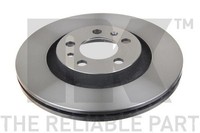 2X NK Bremsscheibe 204759 FüR Audi Seat Skoda VW