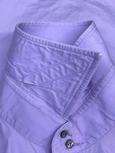 Gucci Button Up Long Sleeve Shirt Light Purple Tom Ford Era Men’s Size 42 Italy - Picture 12 of 24
