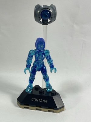 HALO HEROES MEGA CONSTRUX TRANSLUCENT BLUE UNSC AI CORTANA FIGURE SERIES 5 FFM81