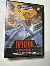 Herzog Zwei (for Sega Genesis) CIB Complete RARE