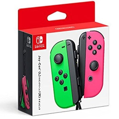 Nintendo Switch Controller Joy-Con 2er grün/pink    NEU OVP  