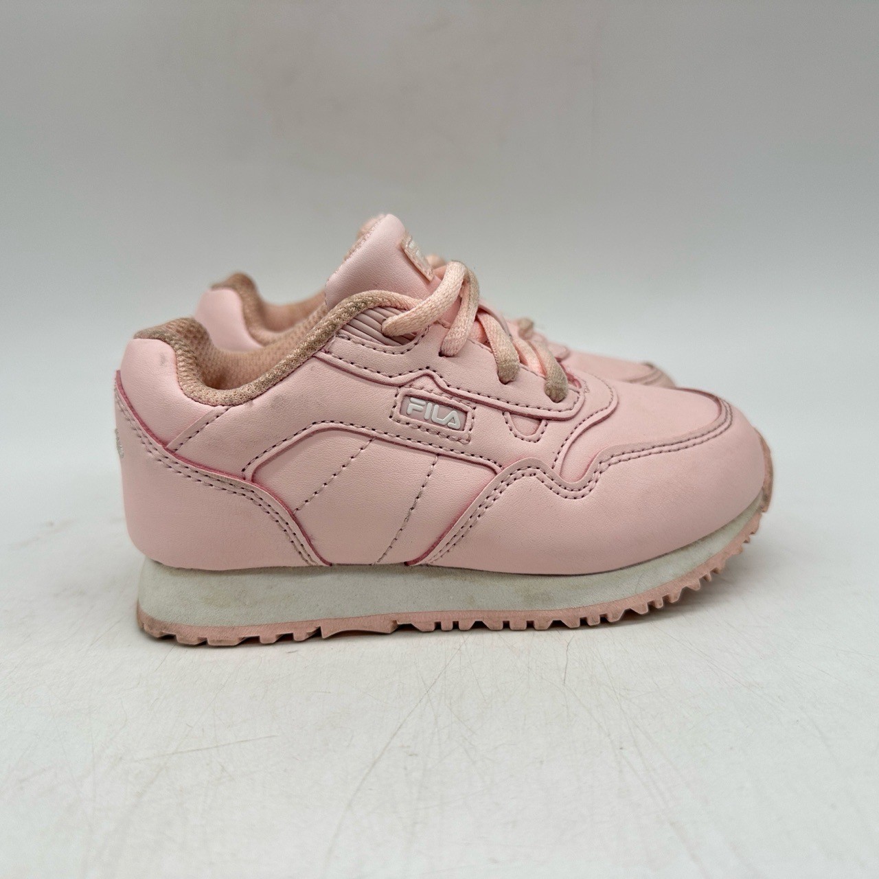 SAOLA Sneakers FILA bambino US 9 rosa stringate abbigliamento attivo sportive giocose bambino