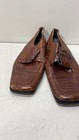 Stacy Adams Men Dress Shoes Brown Leather Oxfords Textured Lace-Up 14 — photo 2