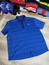 Camisa Deportiva Lacoste Polo Cancha de Tenis Novak Djokovic Hombres Talla 3XL AZUL