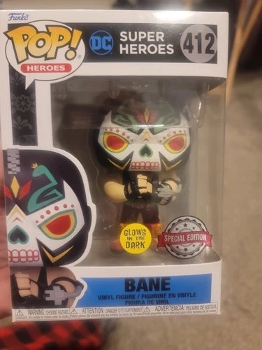 Funko Pop: DC Super Heroes - Bane Glow In The Dark Exclusive #412 Batman NEW