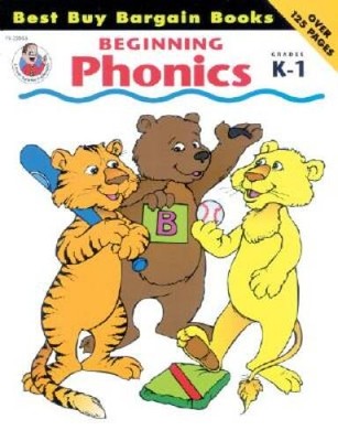 Beginning Phonics, Grades K-1 (Best Buy Bargain Books) - Paperback - ACCEPTABLE