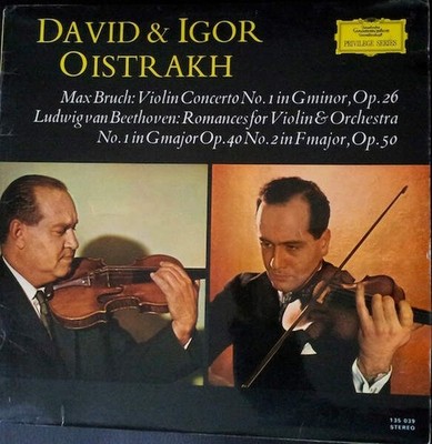 Max Bruch , Ludwig van Beethoven , David Oistrach & Igor Oistrach