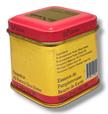 Eu' Genia Essence of Grapefruit Shea Butter (2oz/56g) As Seen In Pics