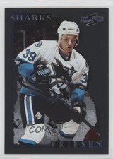 1995-96 Score Black Ice Jeff Friesen #91 0a3