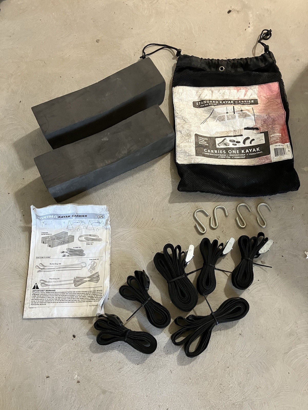 Yakima Standard Kayak Carrier NO Factory Racks Needed