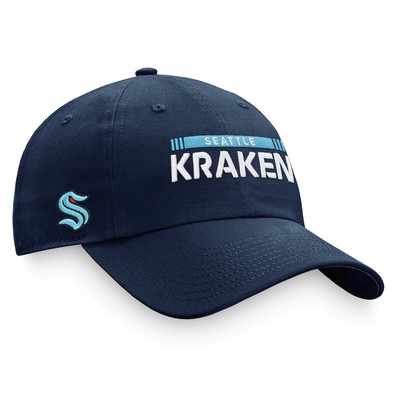 SEATTLE KRAKEN Authentic Pro Game & Train Adjustable Cap