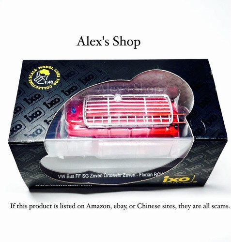 ixo 1/43 VW Bus FF SG Zeven Ortswehr Minicar - Picture 10 of 11