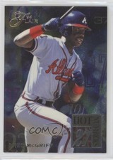 1994 Flair Hot Numbers Fred McGriff #4 HOF 0o5