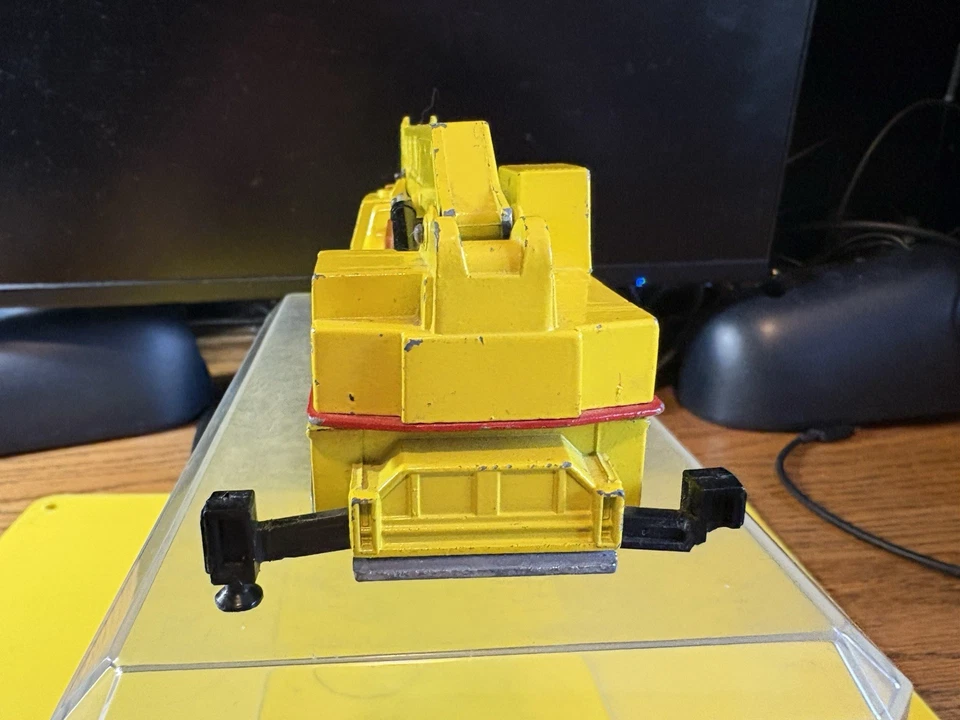 Vintage 74 Matchbox SuperKings Lesney K-12 Hercules Guindaste Móvel Usado Bom Estado - Imagem 4 de 4