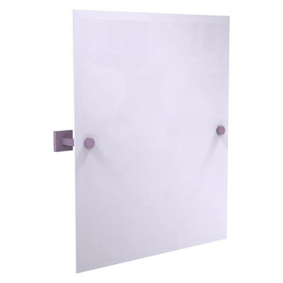 Allied Brass MT-92-LVN Frameless Tilt Mirror Beveled Edge, LAVENDER, 21x26