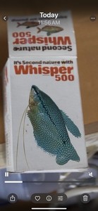 VTG SECOND NATURE WHISPER 500 AIR PUMP Aquarium Fish in Original Box