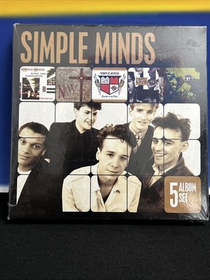 Simple Minds 5 Album Set 5-CD NEW SEALED Once Upon A Time/Sparkle In The Rain+
