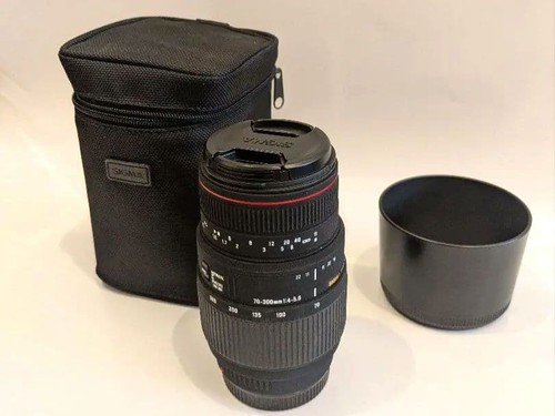 SIGMA zoom lens APO 70-300 F4-5.6 DGMACRO Sony