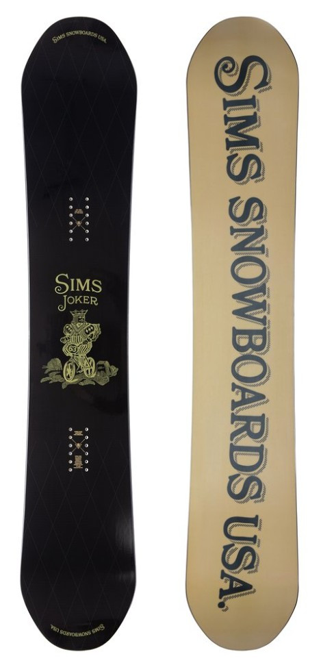 Sims Joker Snowboard 154 Used Demo Model 2025 Dual Twin Freestyle