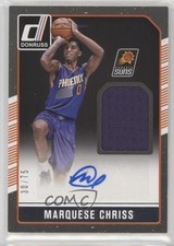 2016-17 Donruss Rookie Materials Signatures 30/75 Marquese Chriss #7 Auto RC 1u0