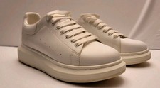 Alexander McQueen Men's EU 45 11.5/12 US  White On White, Pre-owned