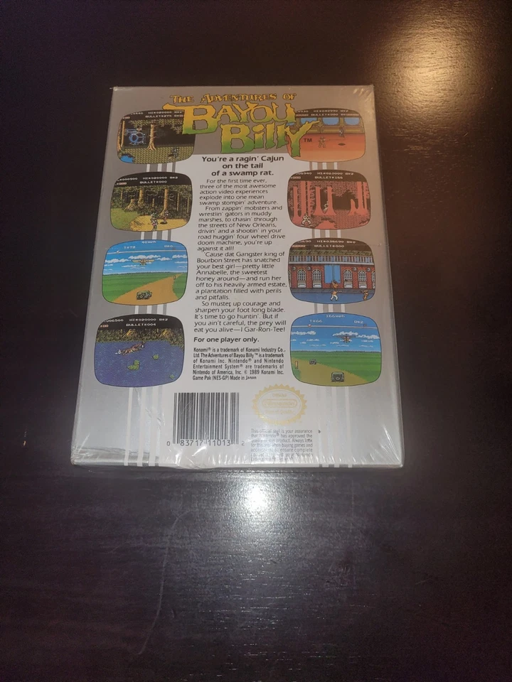 Adventures of Bayou Billy (Nintendo NES, 1989) - Image 2 of 4