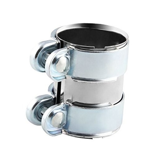 2" Joint Exhaust Band Clamp Stainless Steel Exhaust Clamp Pipe Connector